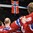 PARIS, FRANCE - MAY 9: Players from team Norway stand at attention during their national anthem following a 5-1 win over team Slovenia during preliminary round action at the 2017 IIHF Ice Hockey World Championship. (Photo by Matt Zambonin/HHOF-IIHF Images)
